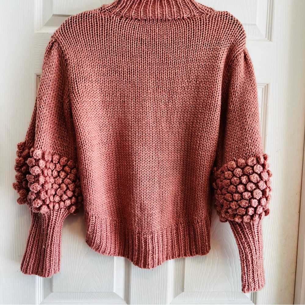 C/MEO Collective Blush Pink Turtleneck Sweater Small - Picture 13 of 13